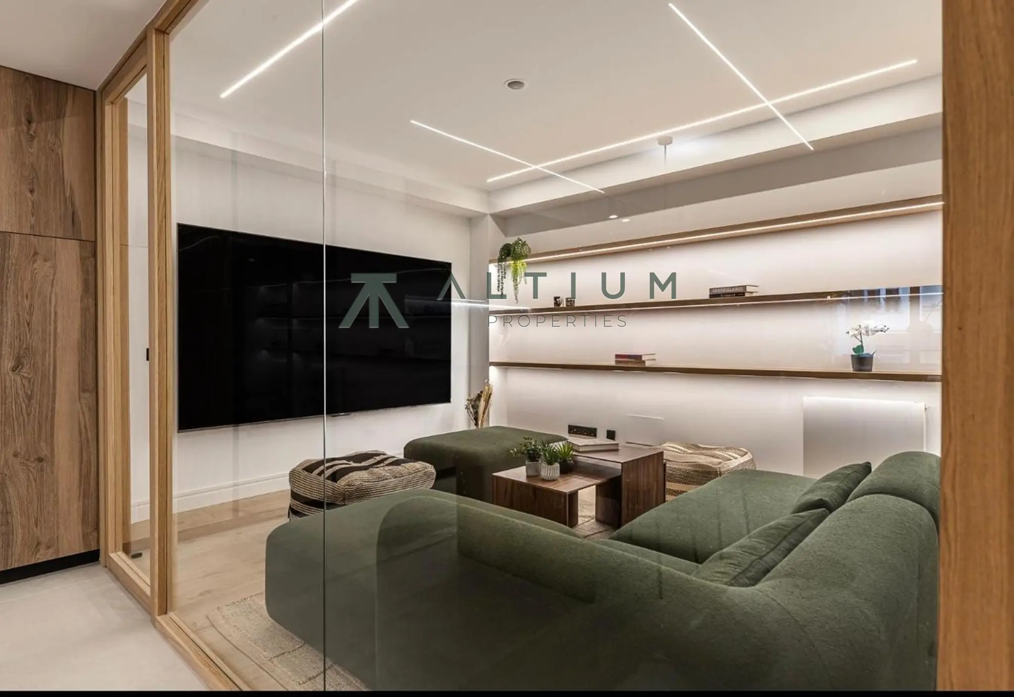 Gimnasio, sauna y cine privado en una residencia única