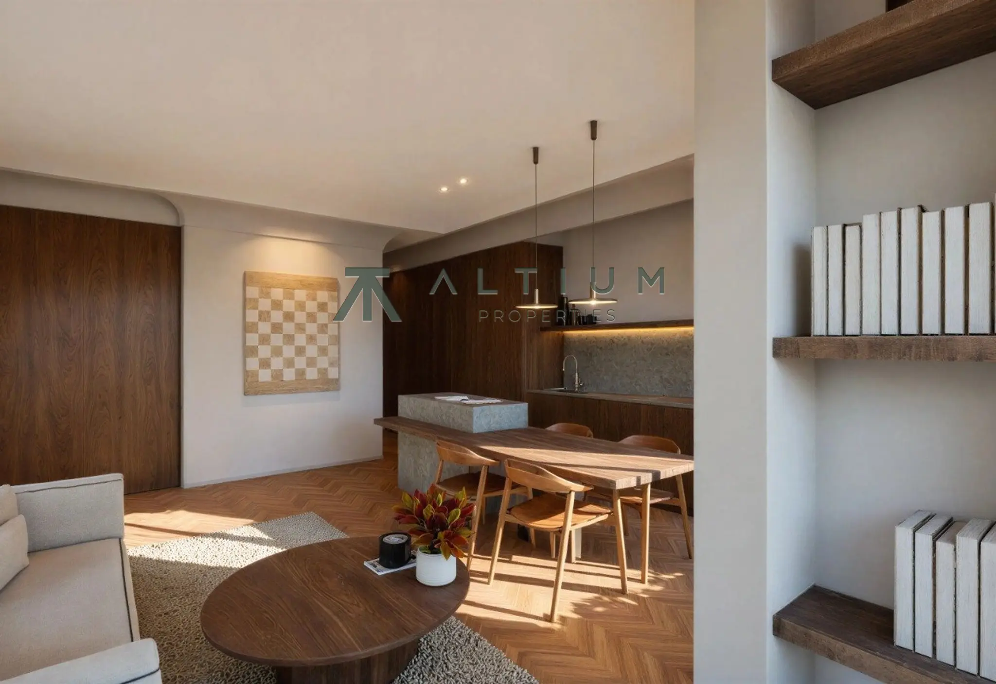 Tres balcones, espiga y diseño a medida en Cortes