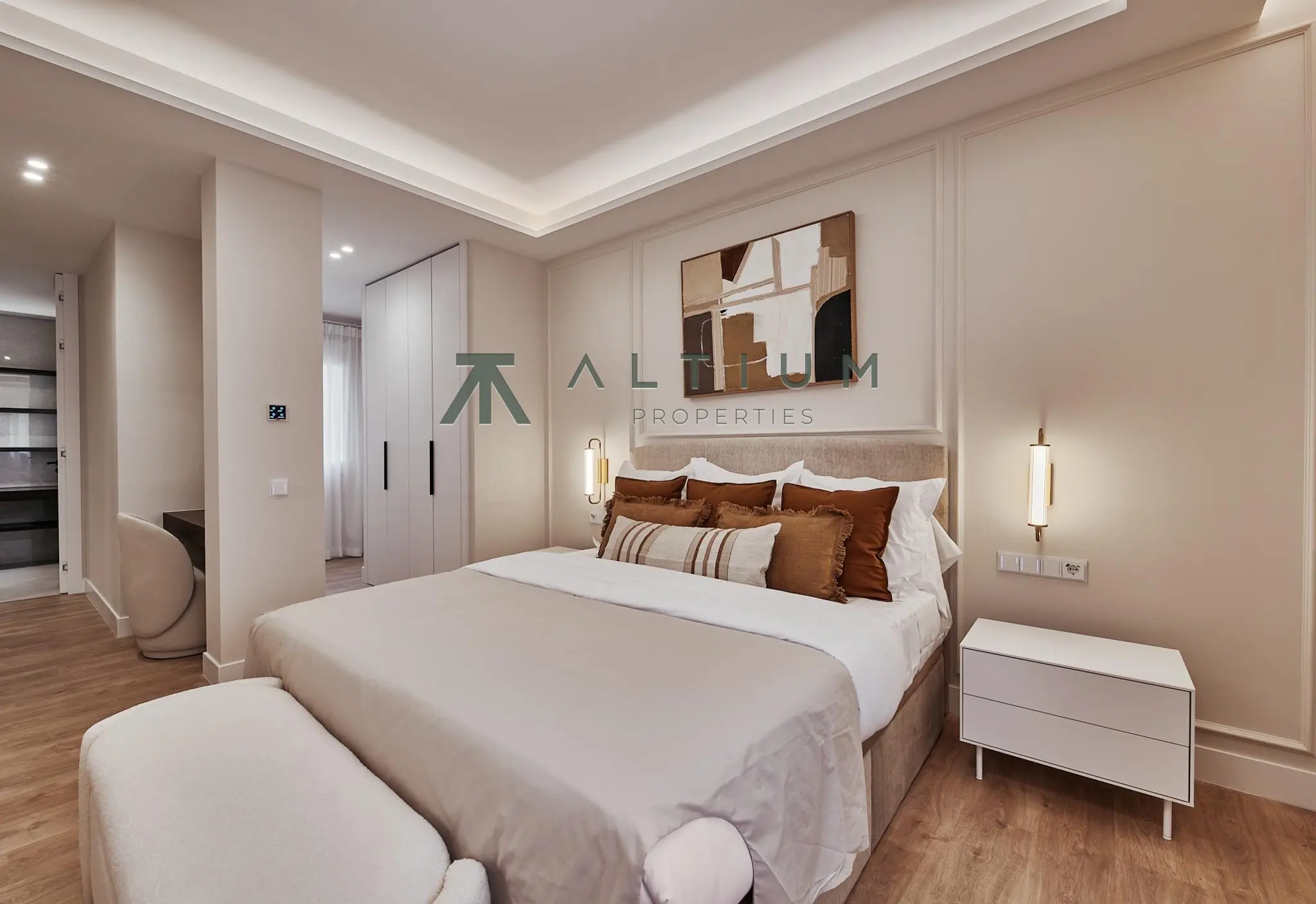 Interior en Castellana — Luz del suroeste sobre el Barrio de Salamanca (16 de 35)